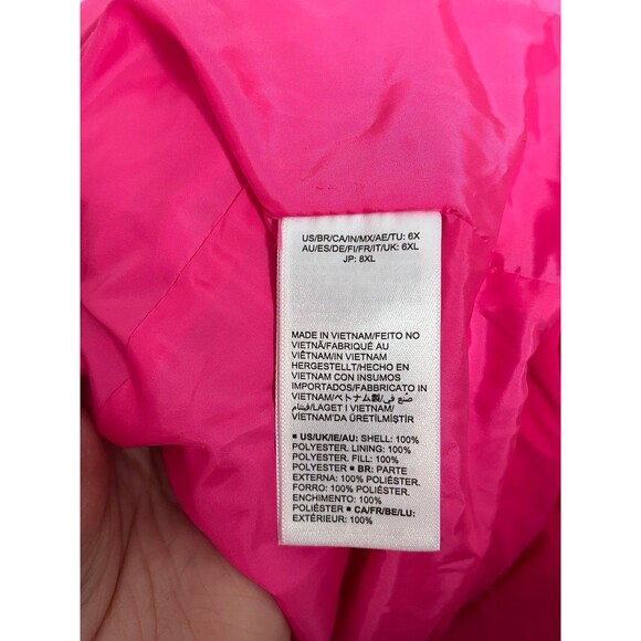 Amazon basics hot pink puffer jacket Plus Size 6x (Not 5x) - Picture 8 of 10